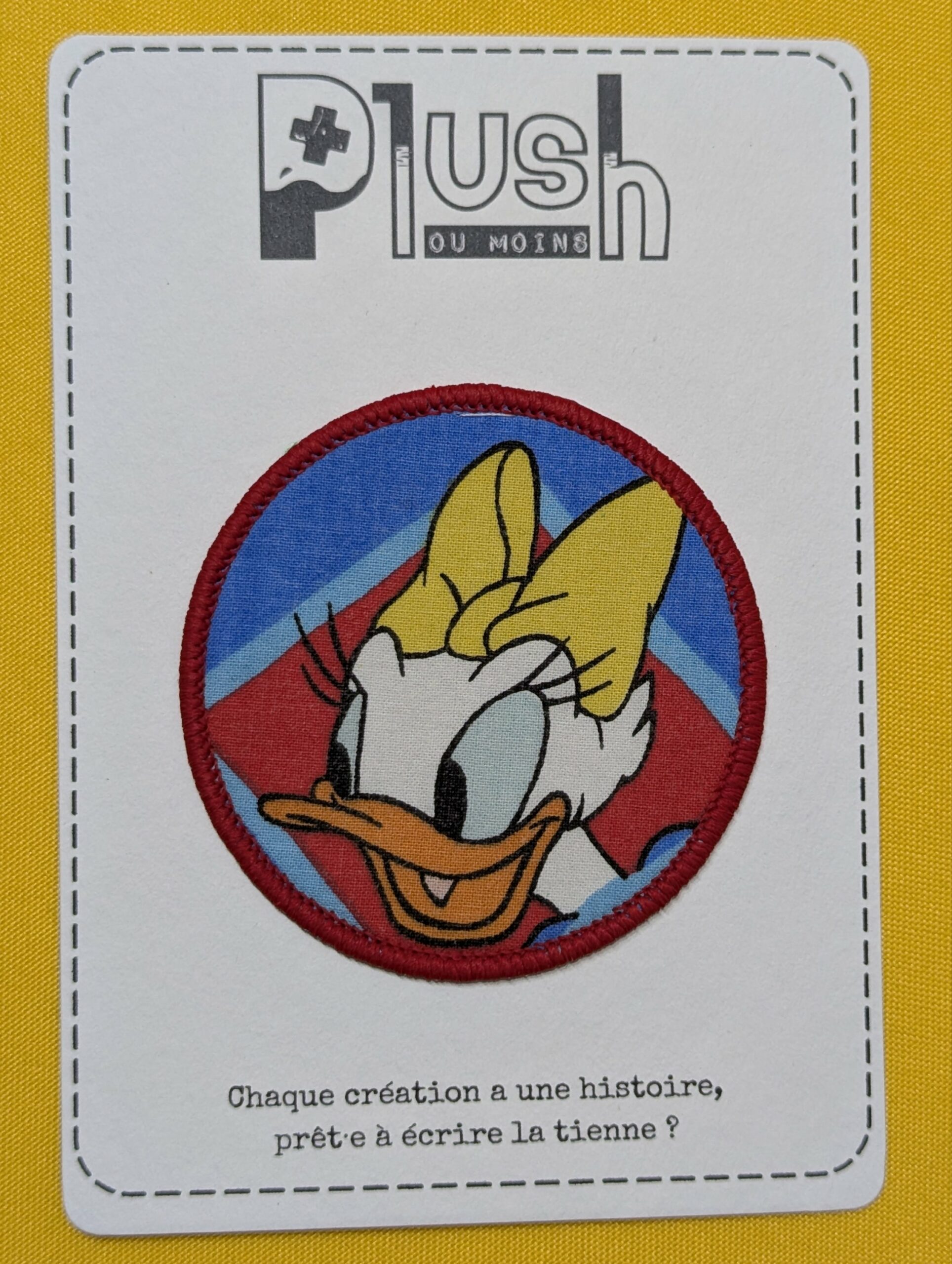 Patch thermocollant "rond" - "Les Inoubliables"