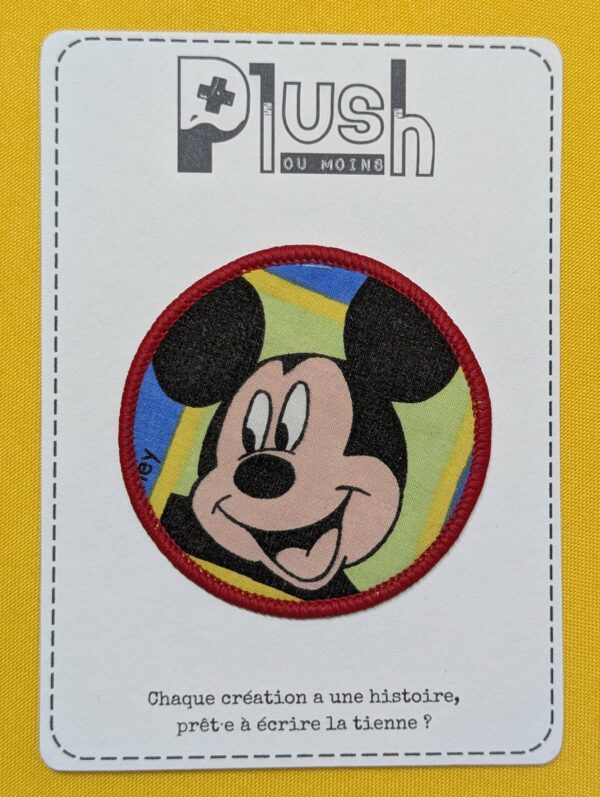 Patch thermocollant "rond" - "Les Inoubliables"