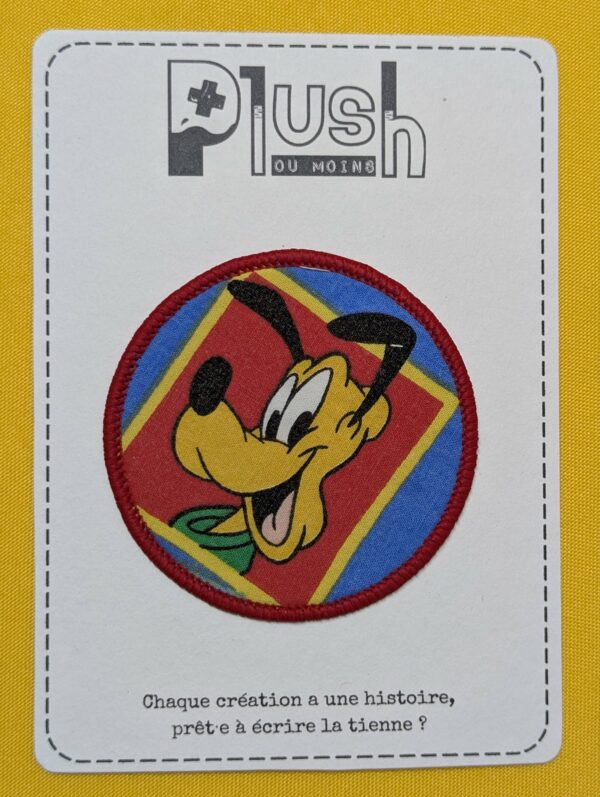 Patch thermocollant "rond" - "Les Inoubliables"