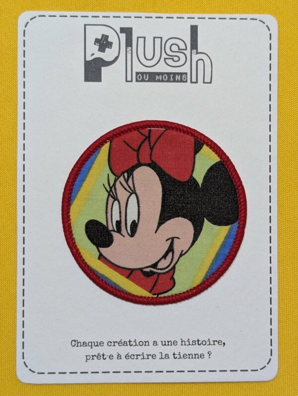 Patch thermocollant "rond" - "Les Inoubliables"