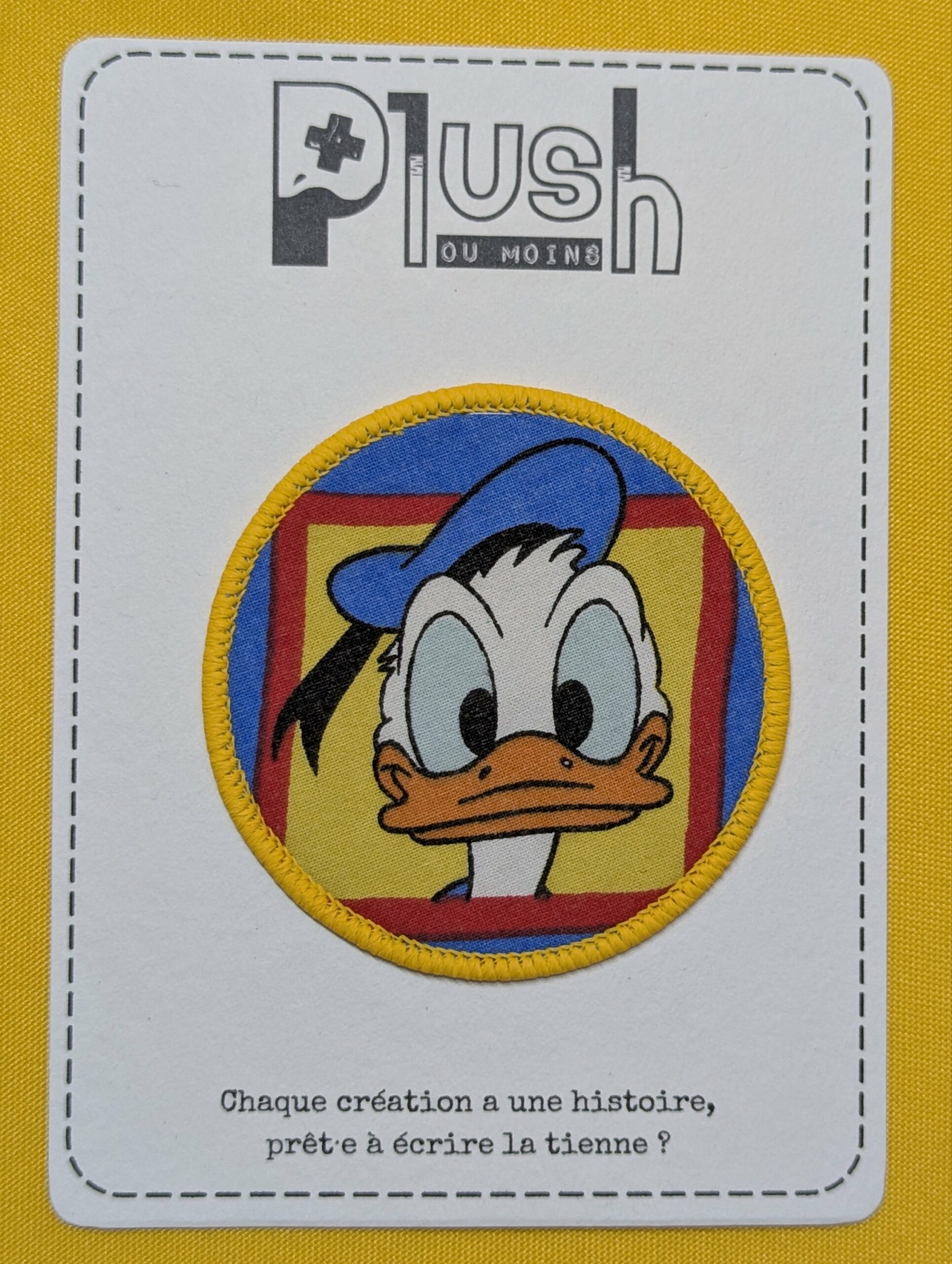 Patch thermocollant "rond" - "Les Inoubliables"