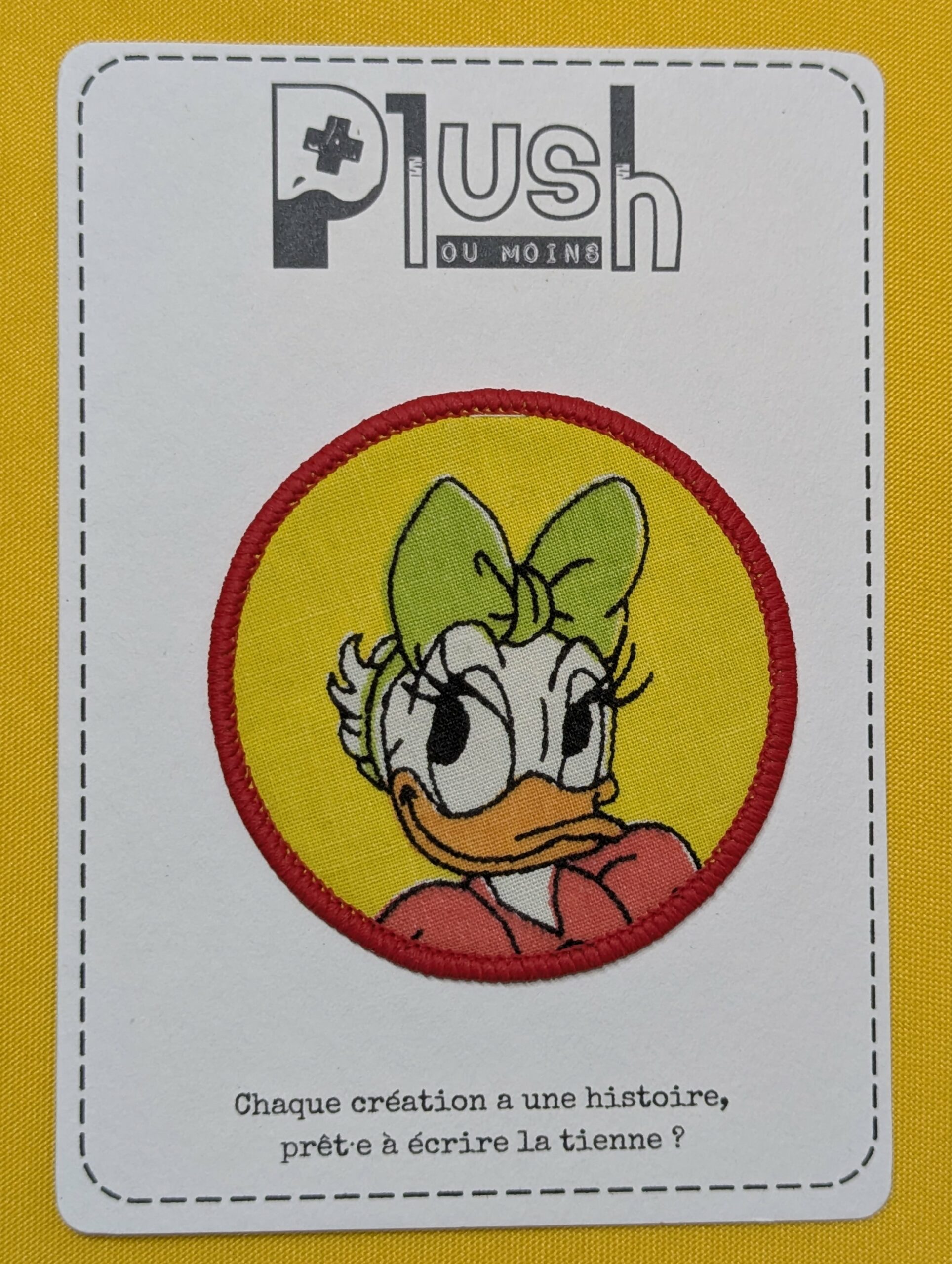 Patch thermocollant "rond" - "Les Inoubliables"