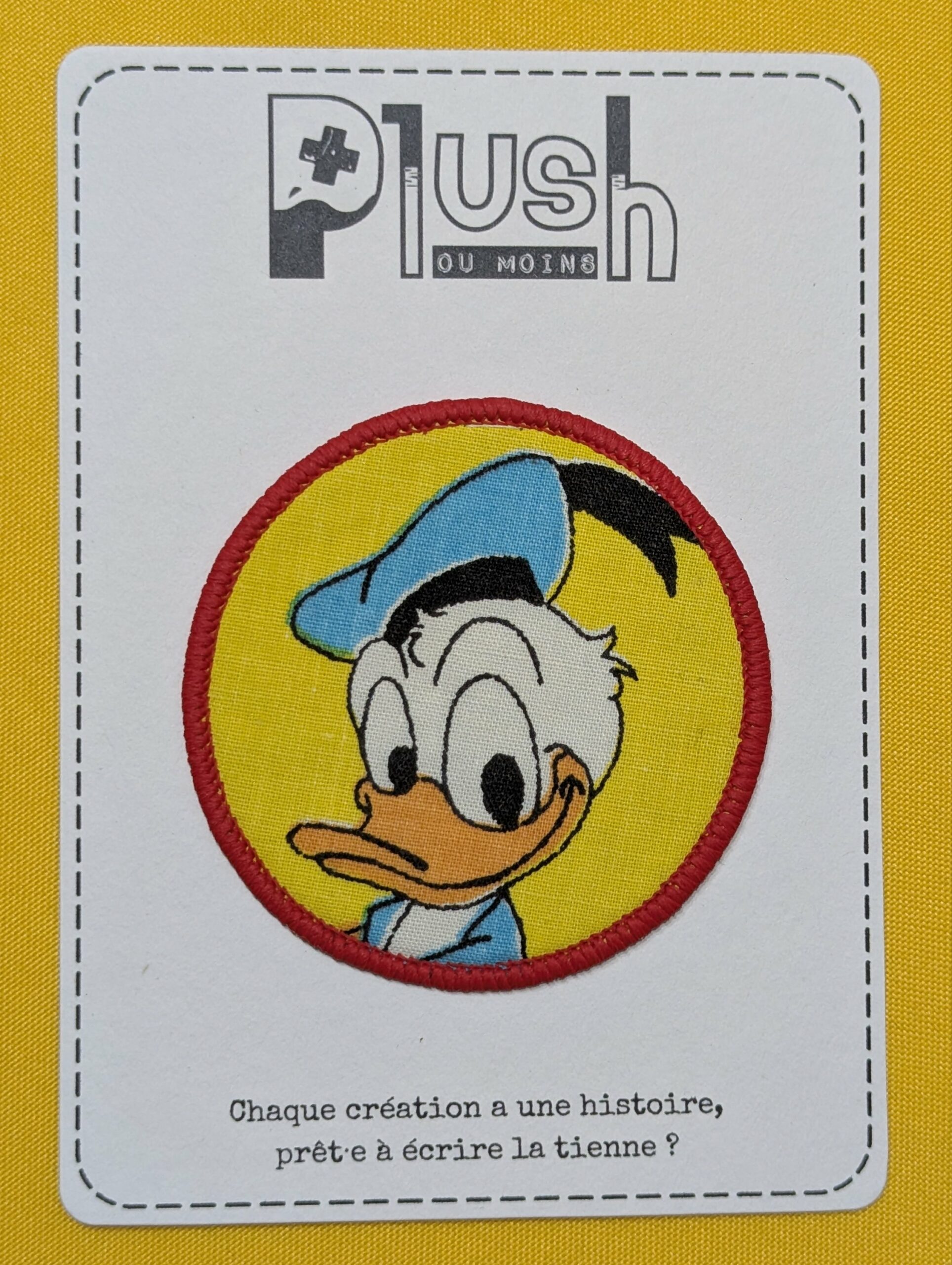 Patch thermocollant "rond" - "Les Inoubliables"