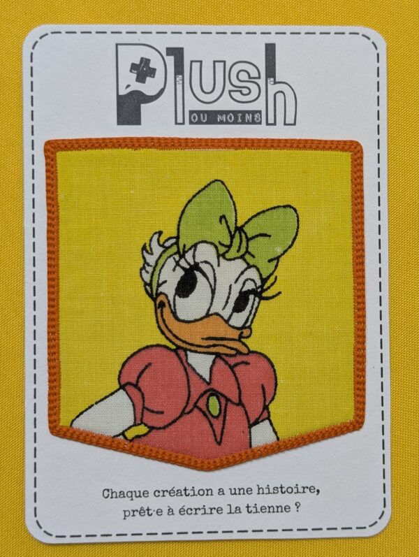 Patch thermocollant "effet poche" - "Les Inoubliables"