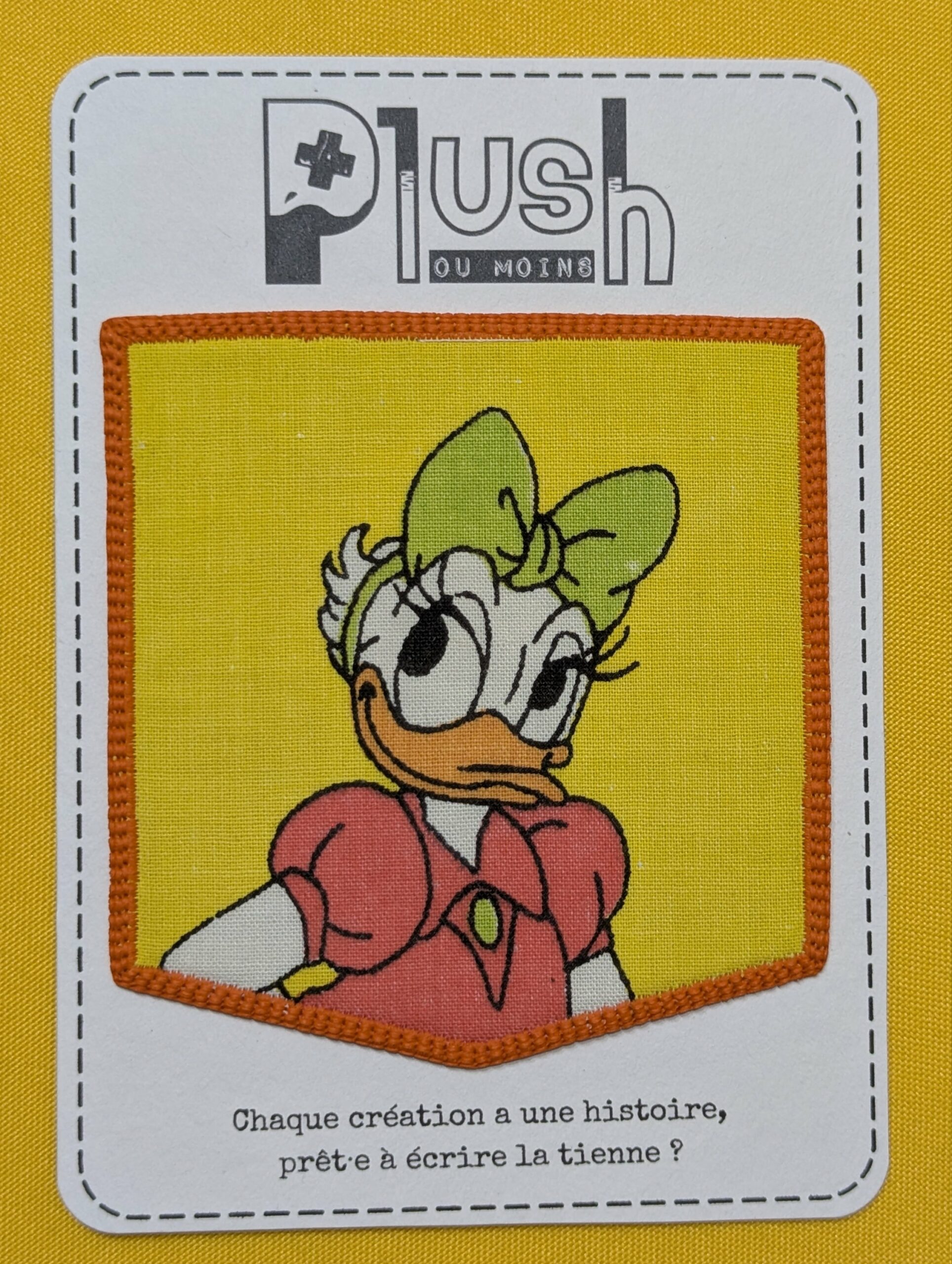 Patch thermocollant "effet poche" - "Les Inoubliables"