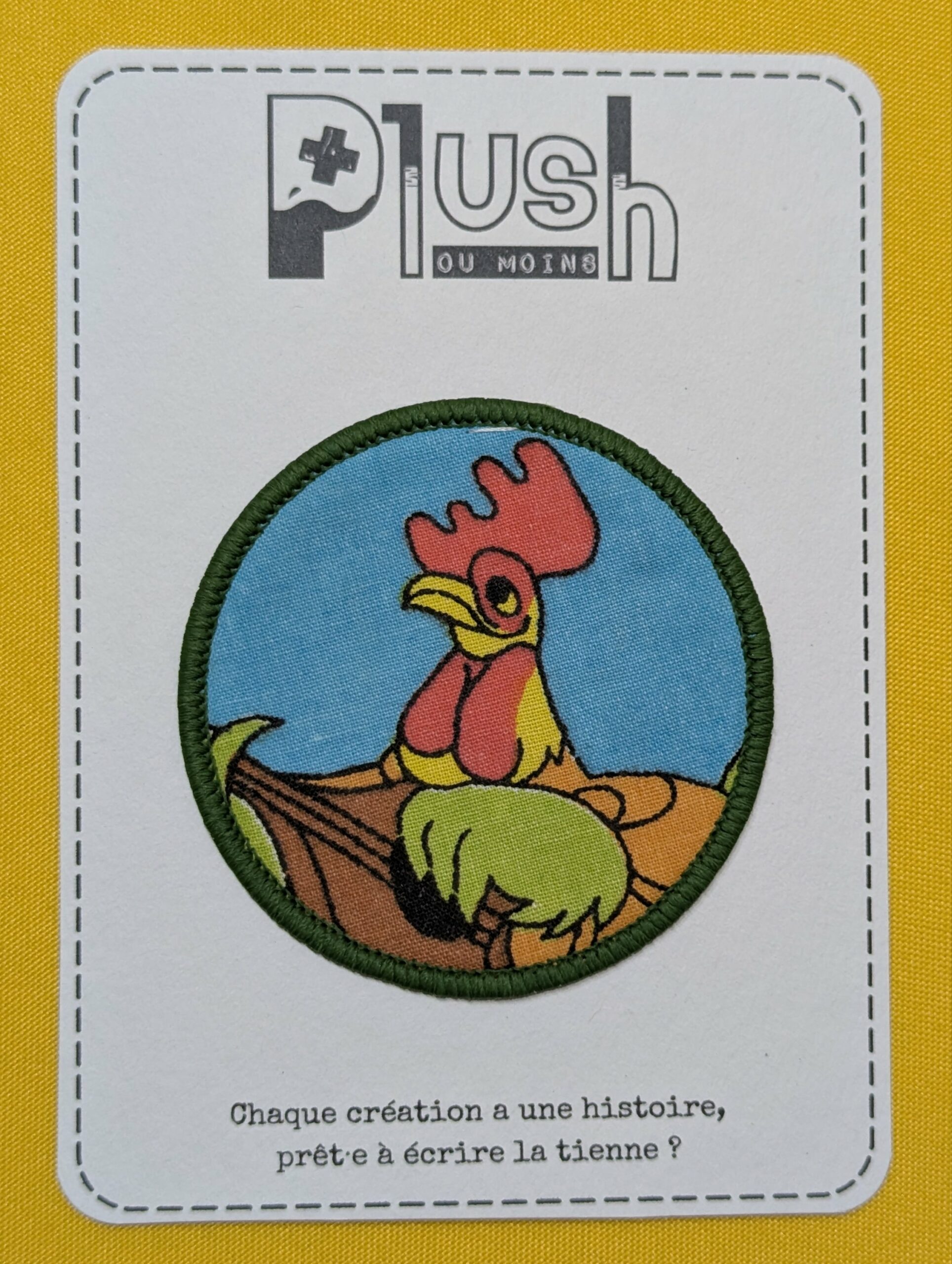 Patch thermocollant "rond" - "Oo-De-Lally"