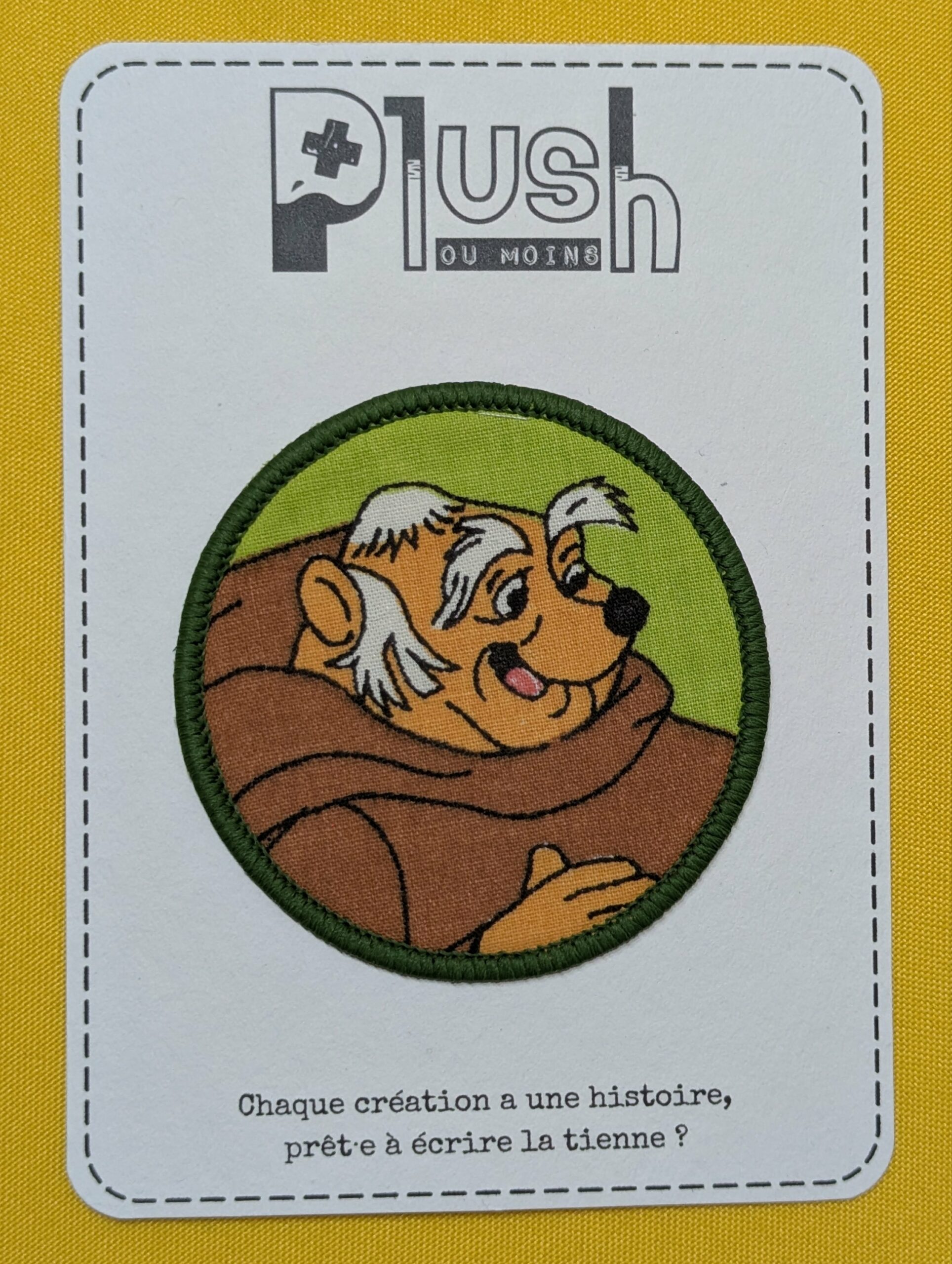 Patch thermocollant "rond" - "Oo-De-Lally"