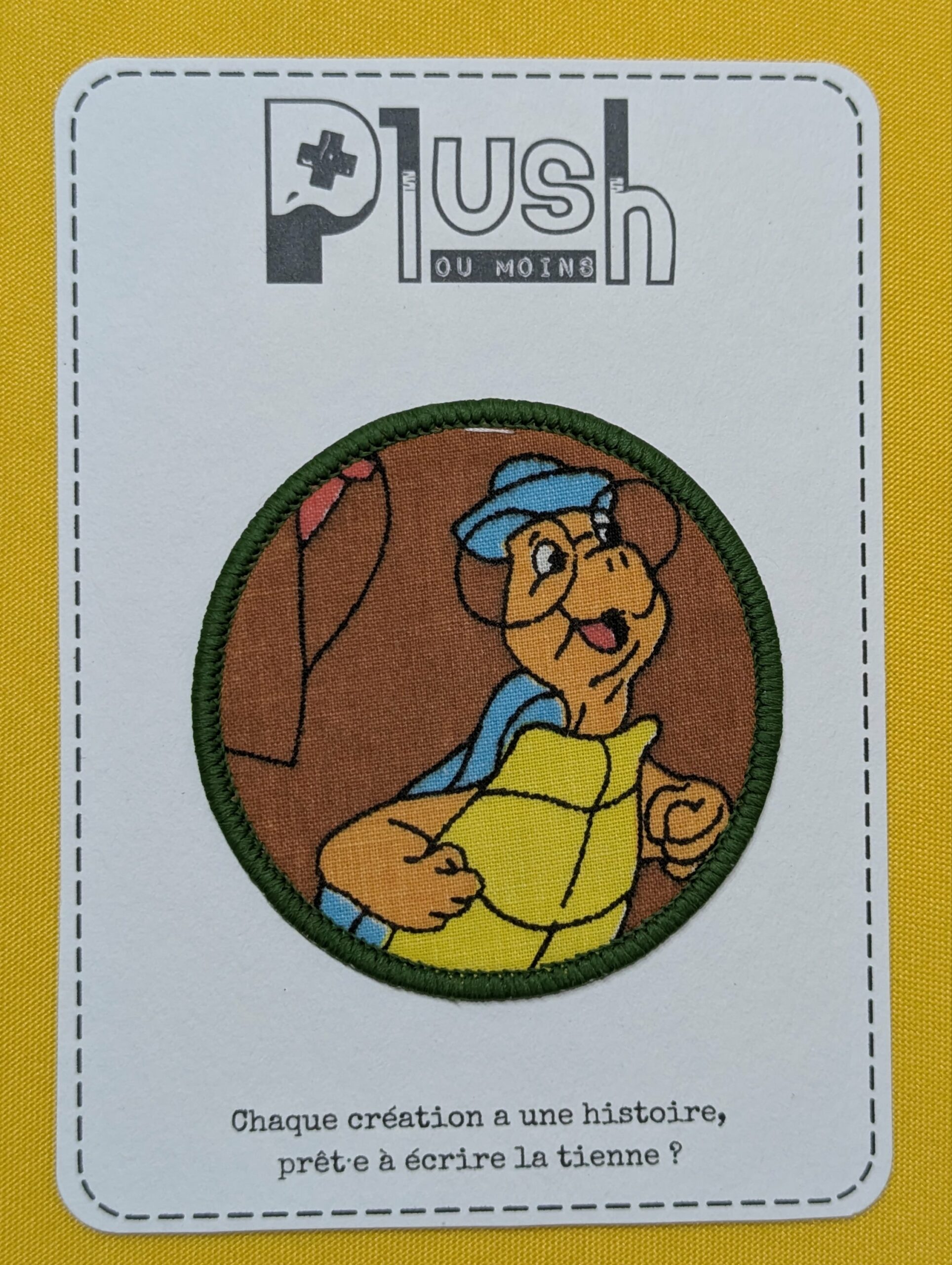 Patch thermocollant "rond" - "Oo-De-Lally"