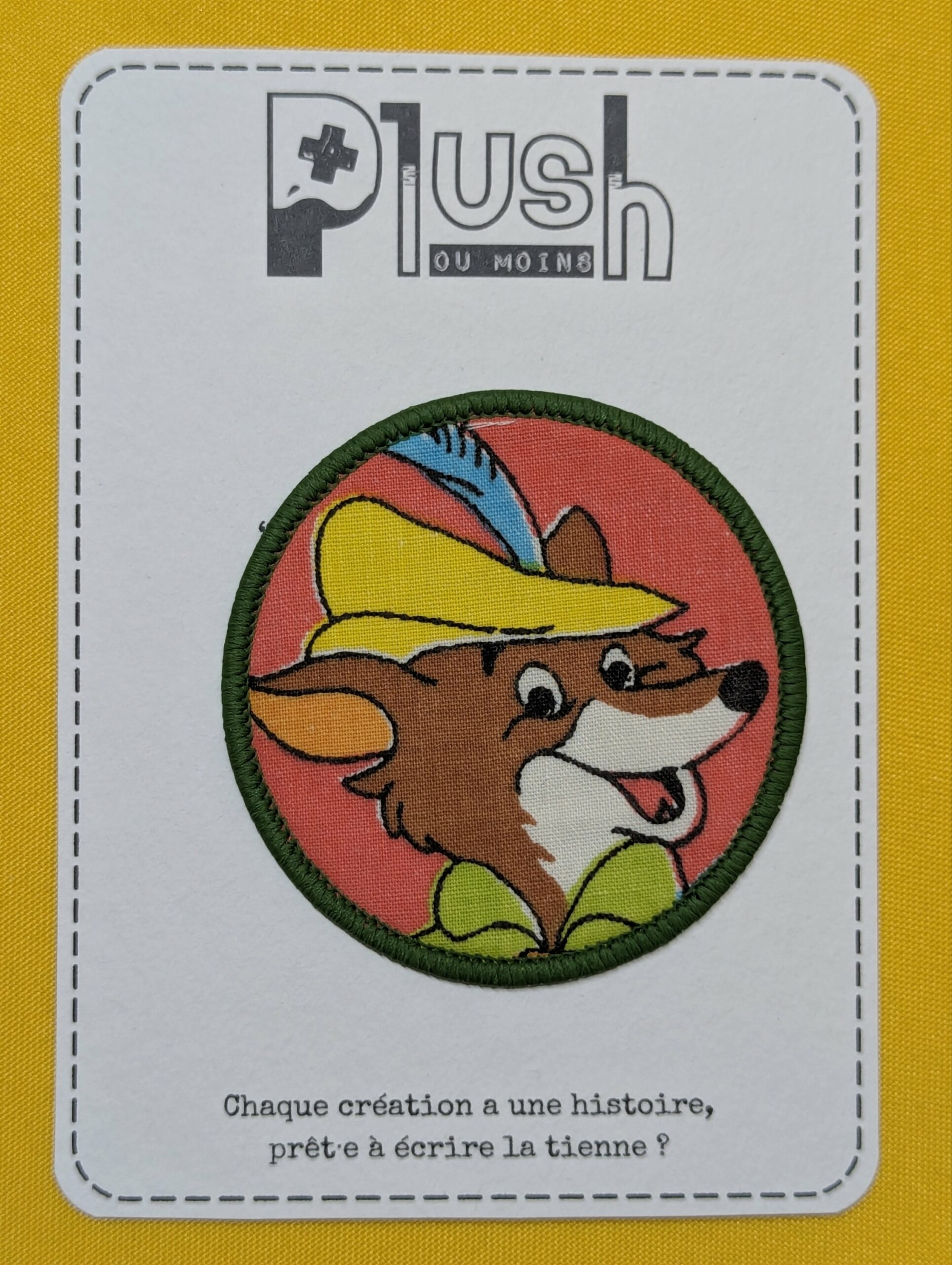 Patch thermocollant "rond" - "Oo-De-Lally"