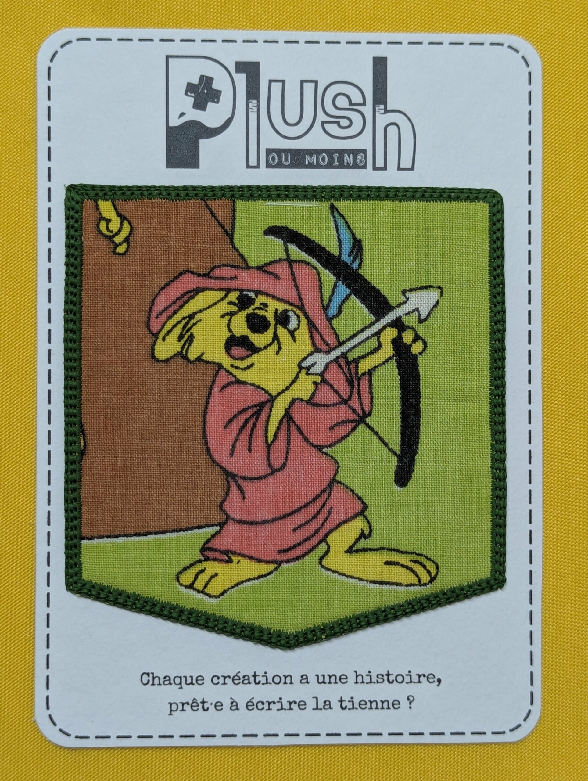 Patch thermocollant "effet poche" - "Oo-De-Lally"