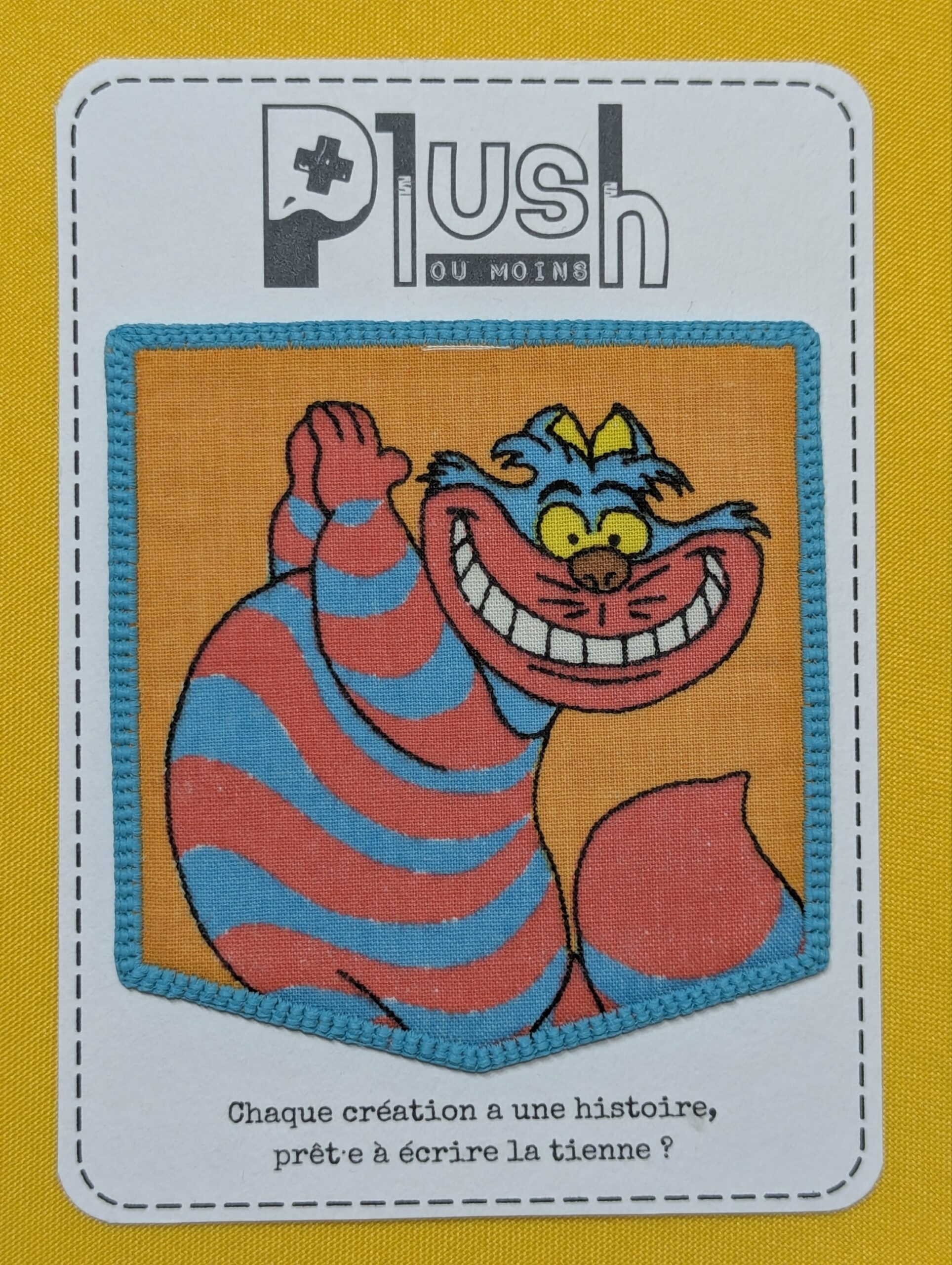 Patch thermocollant "effet poche" - "Thé & Merveilles"