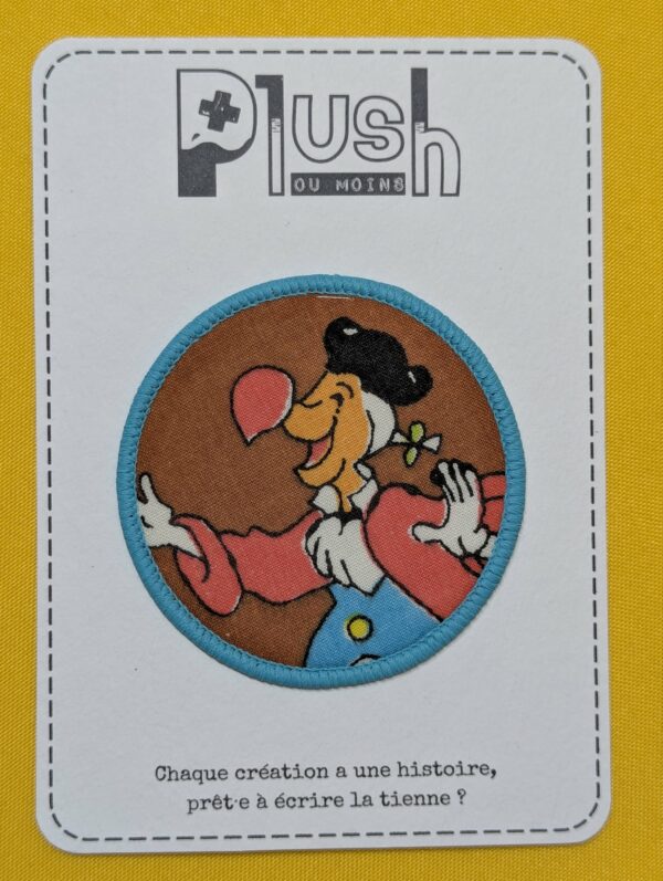 Patch thermocollant "rond" - "Thé & Merveilles"