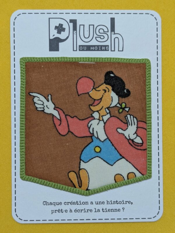 Patch thermocollant "effet poche" - "Thé & Merveilles"