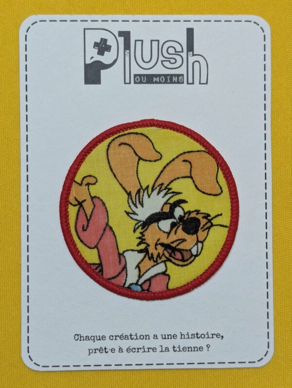 Patch thermocollant "rond" - "Thé & Merveilles"