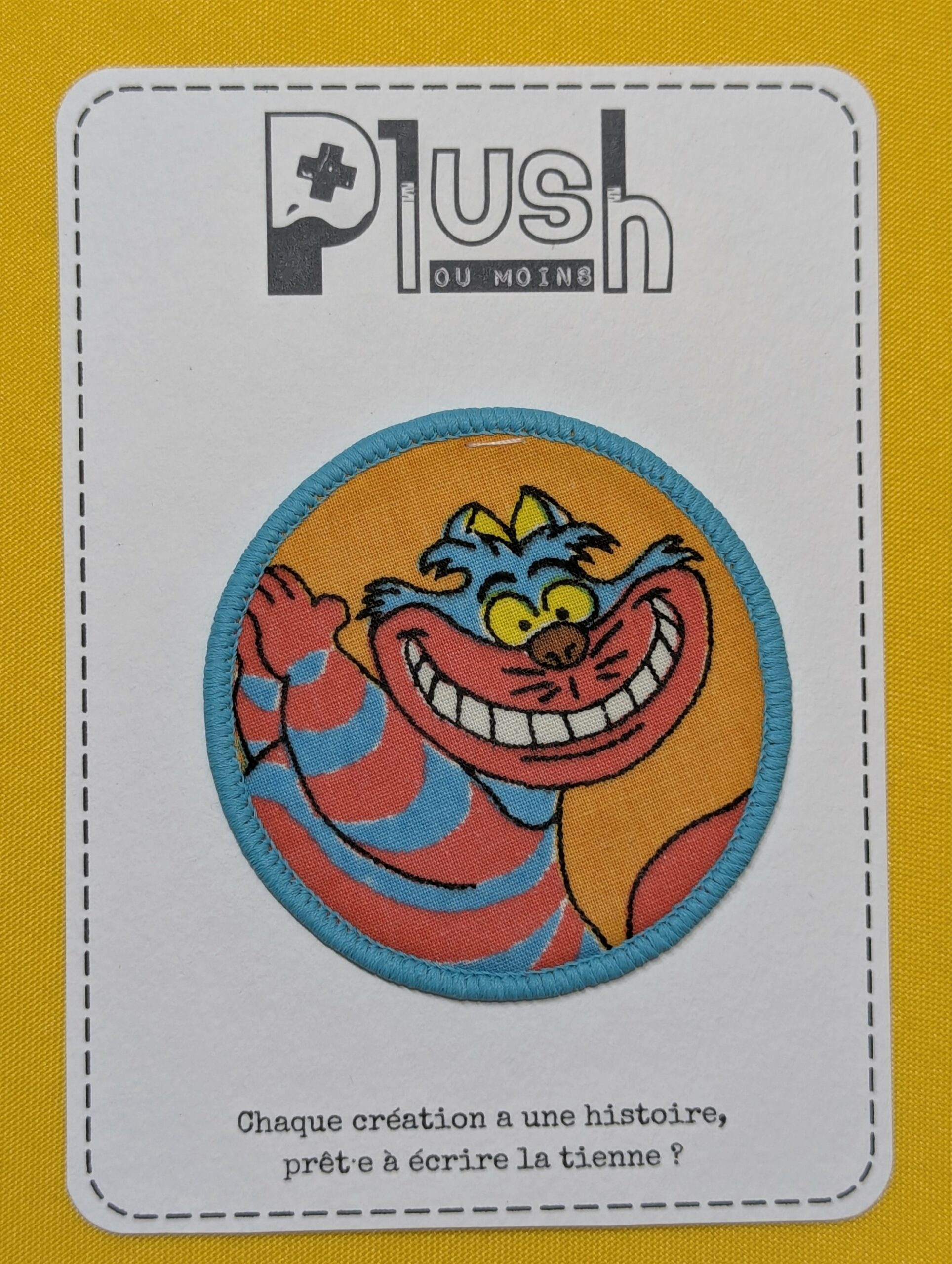 Patch thermocollant "rond" - "Thé & Merveilles"