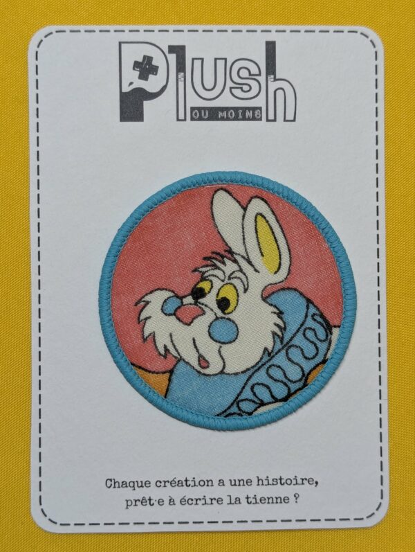 Patch thermocollant "rond" - "Thé & Merveilles"