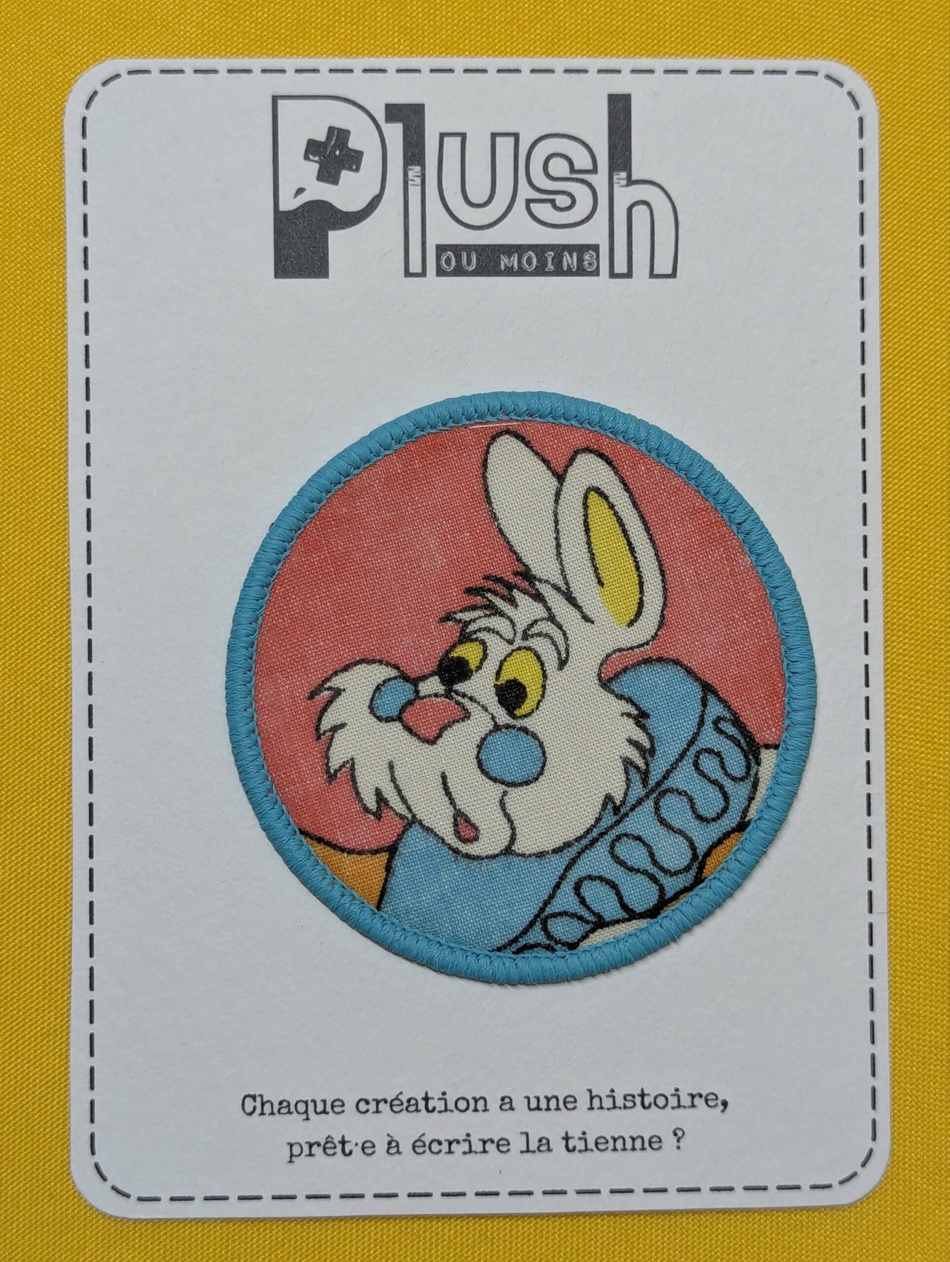 Patch thermocollant "rond" - "Thé & Merveilles"