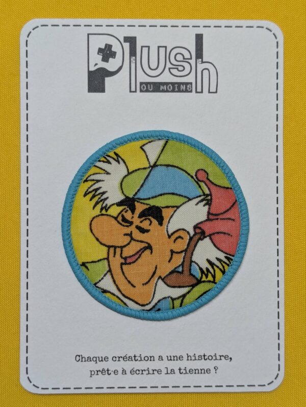 Patch thermocollant "rond" - "Thé & Merveilles"