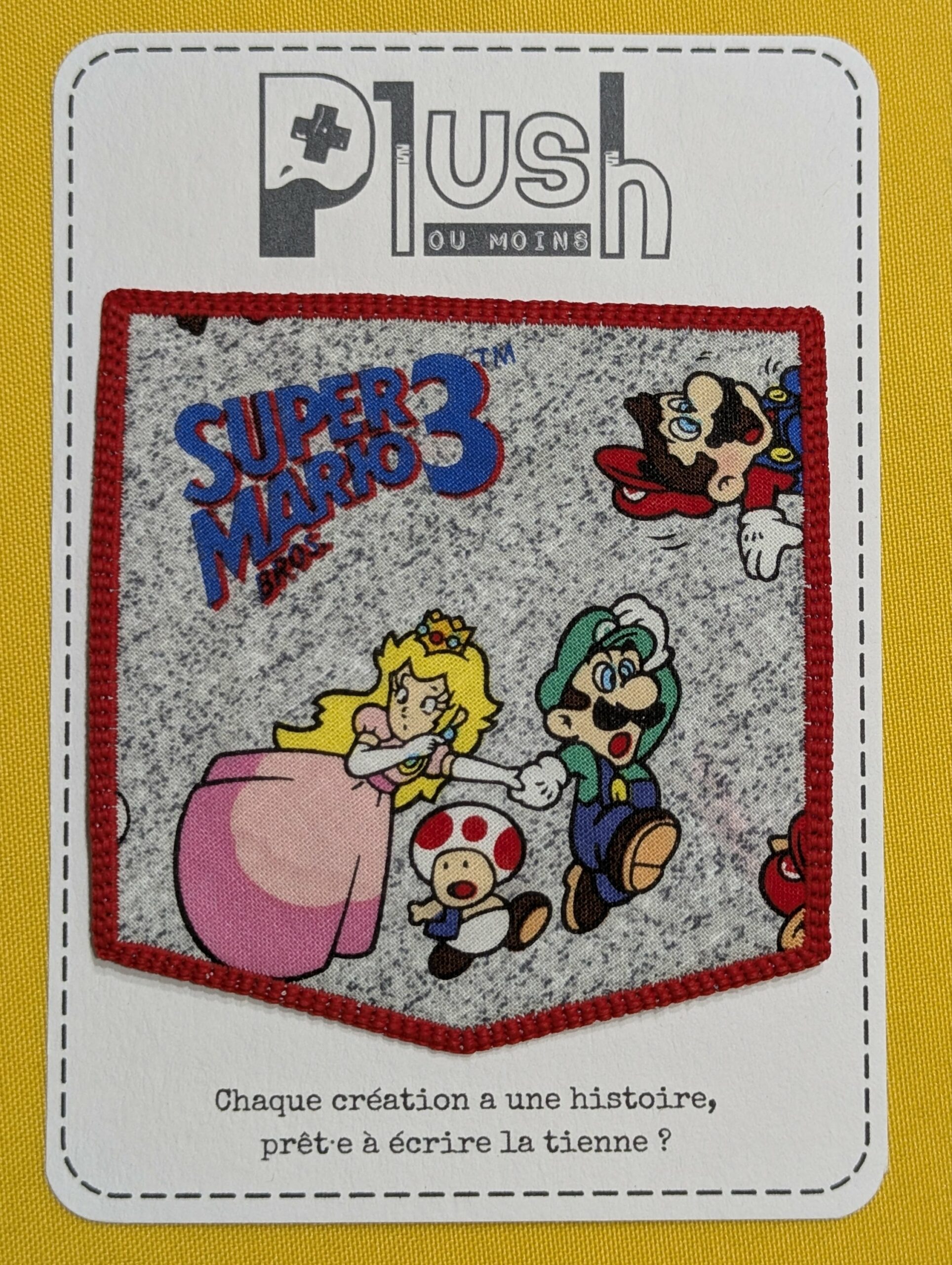 Patch thermocollant "effet poche" - "Select your player"