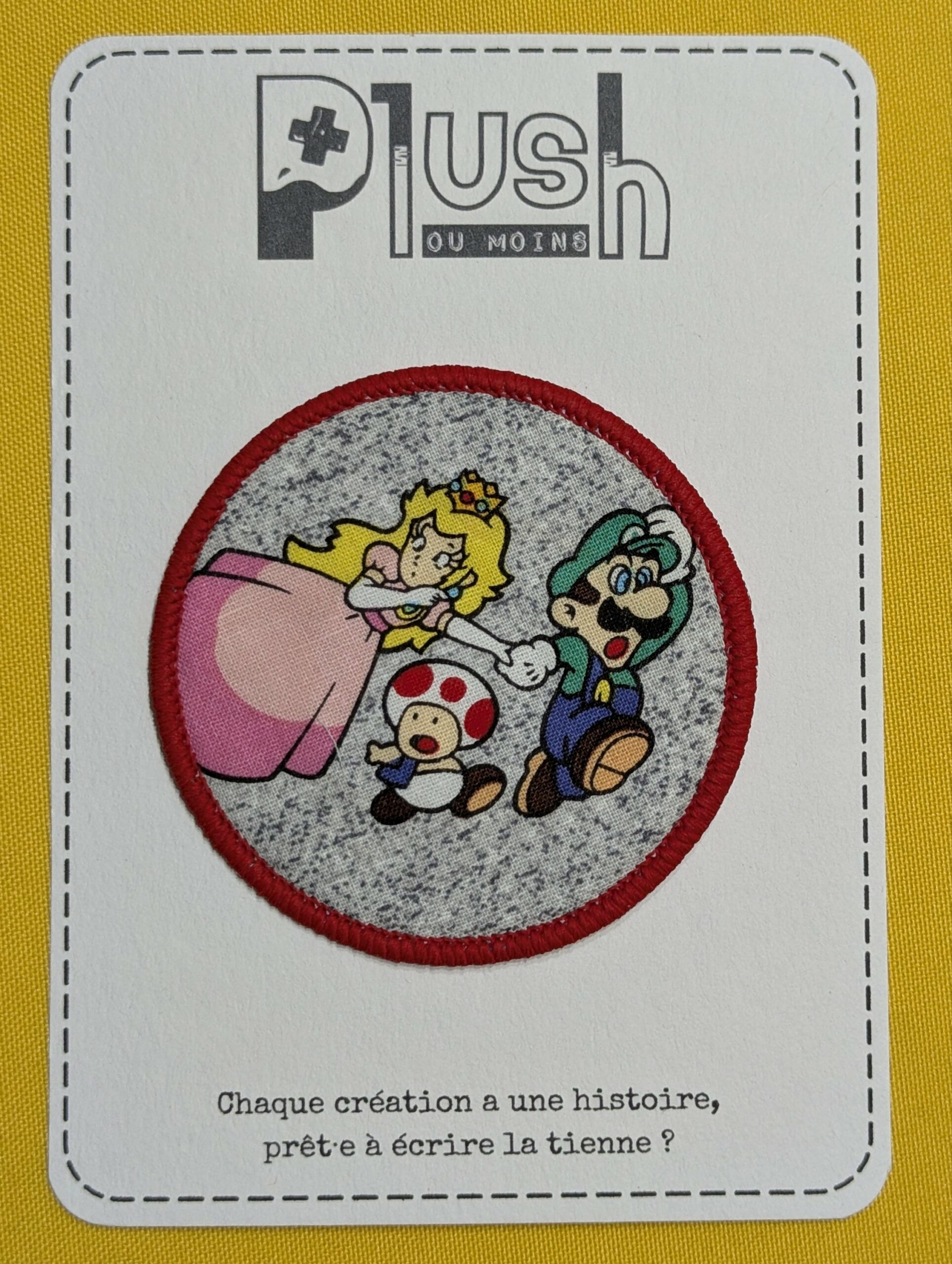 Patch thermocollant "rond" - "Select your player"