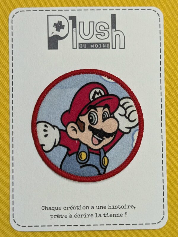 Patch thermocollant "rond" - "Select your player"