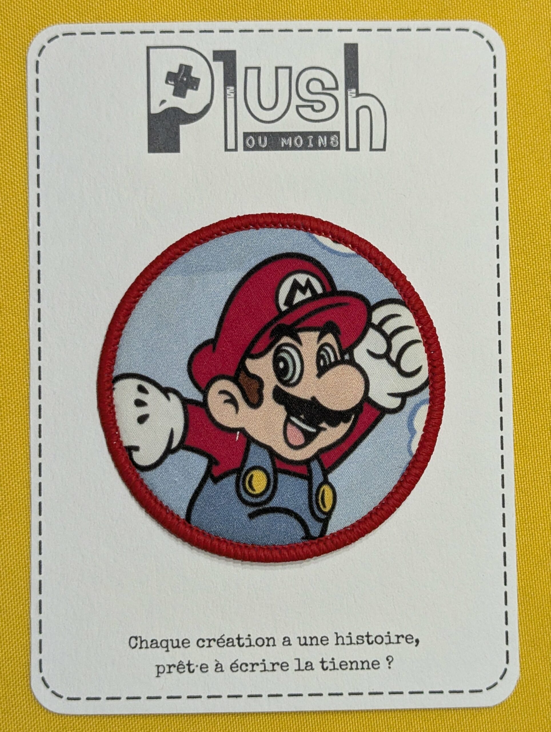 Patch thermocollant "rond" - "Select your player"