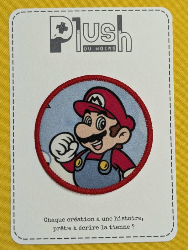 Patch thermocollant "rond" - "Select your player"