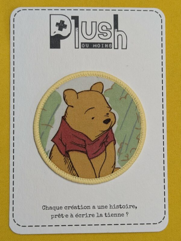 Patch thermocollant "rond" - "La forêt des rêves bleus"