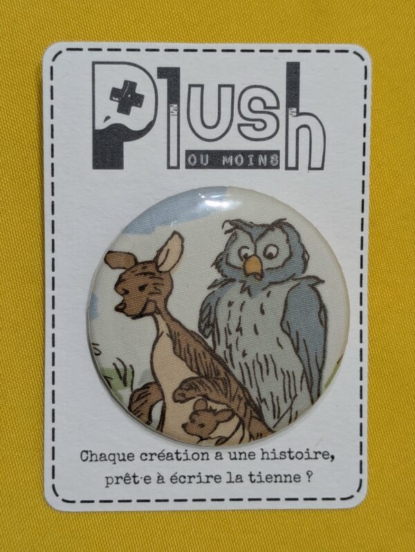 Badge - "La forêt des rêves bleus"