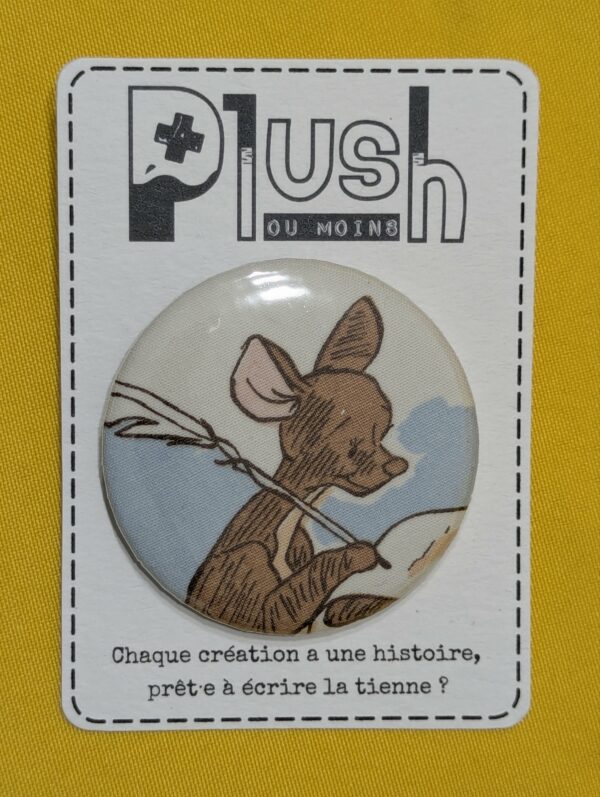 Badge - "La forêt des rêves bleus"