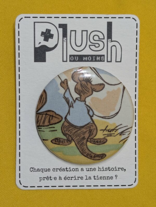 Badge - "La forêt des rêves bleus"