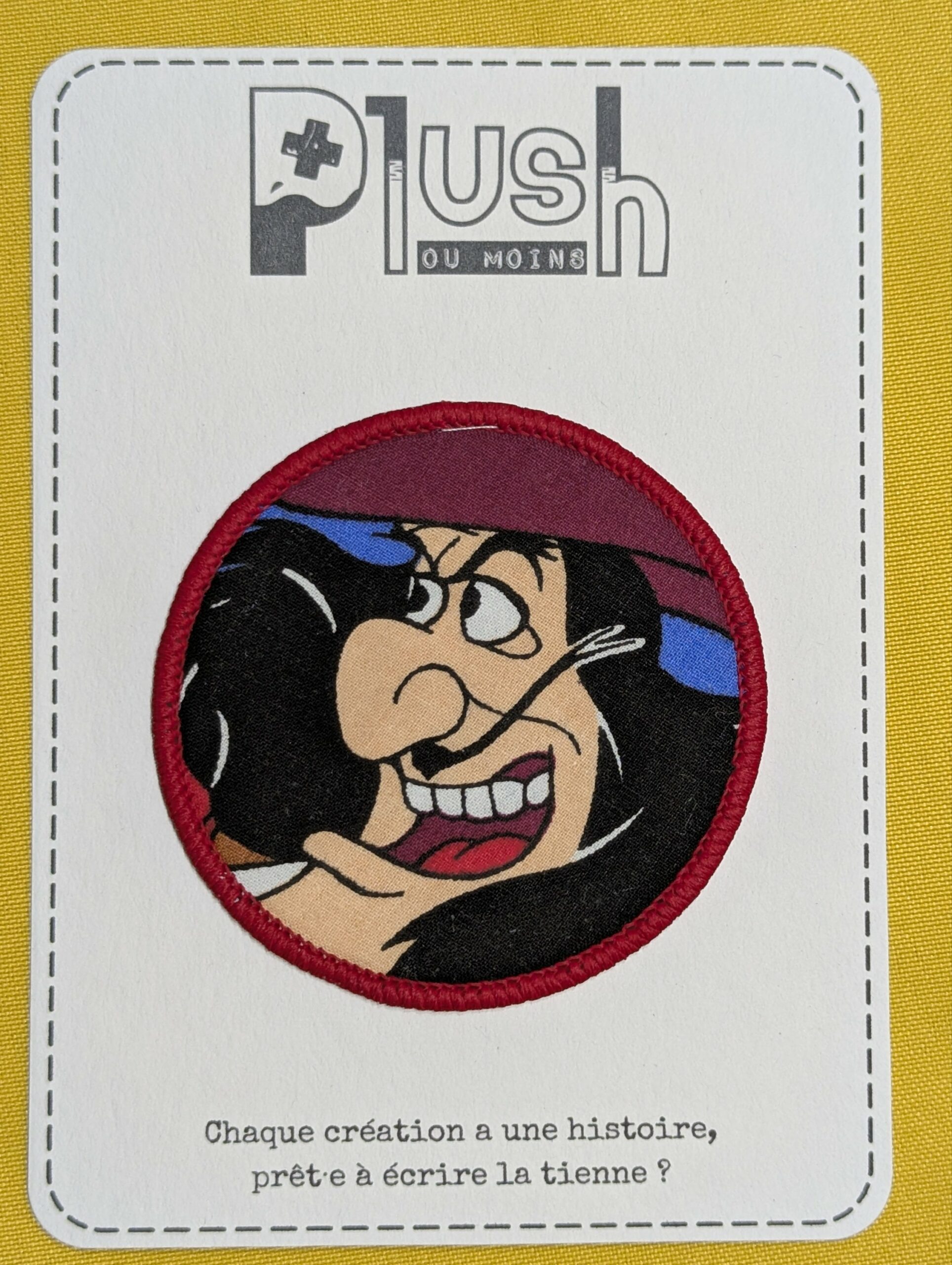Patch thermocollant "rond" - "Pays imaginaire"