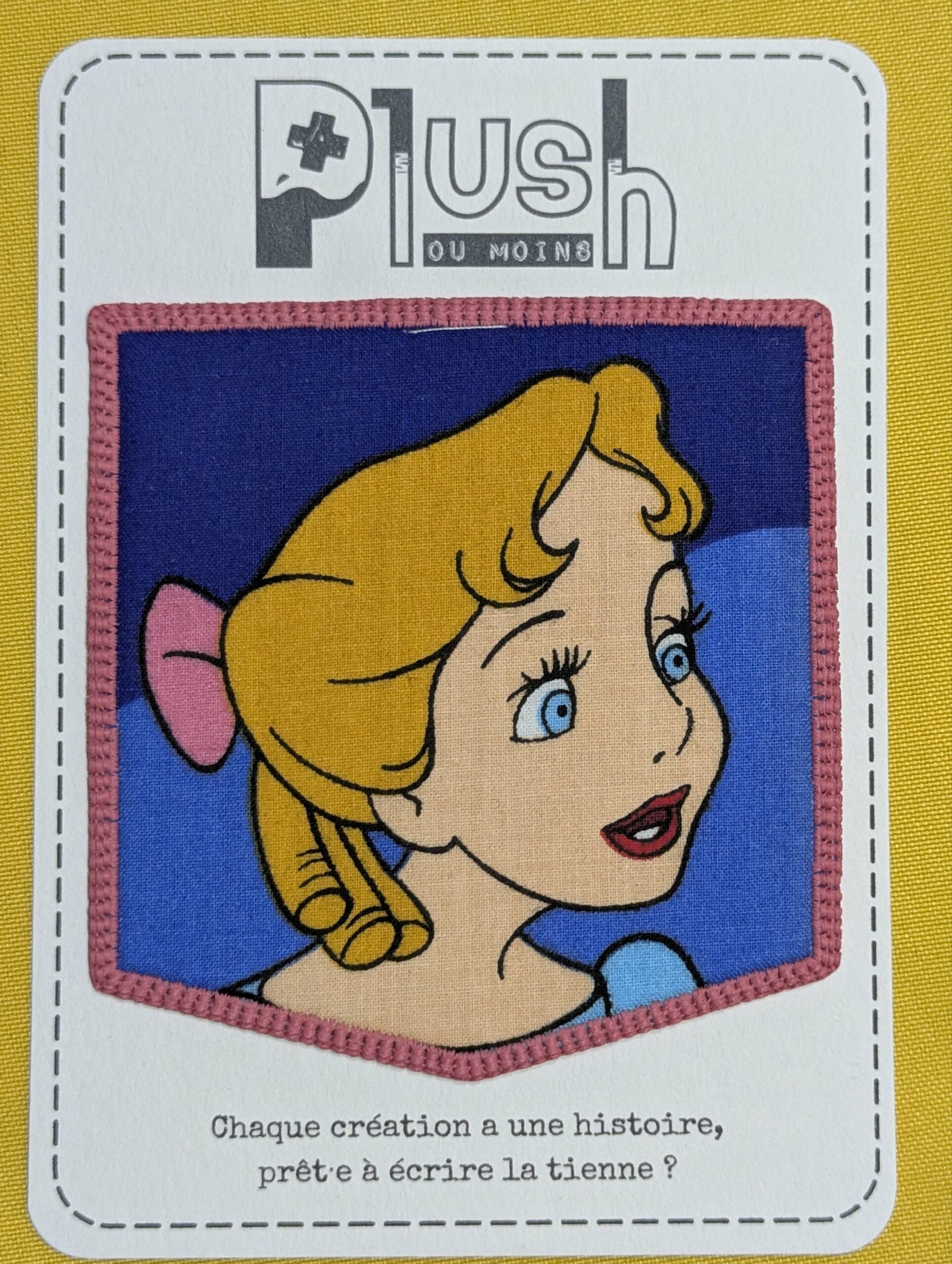 Patch thermocollant "effet poche" - "Pays imaginaire"