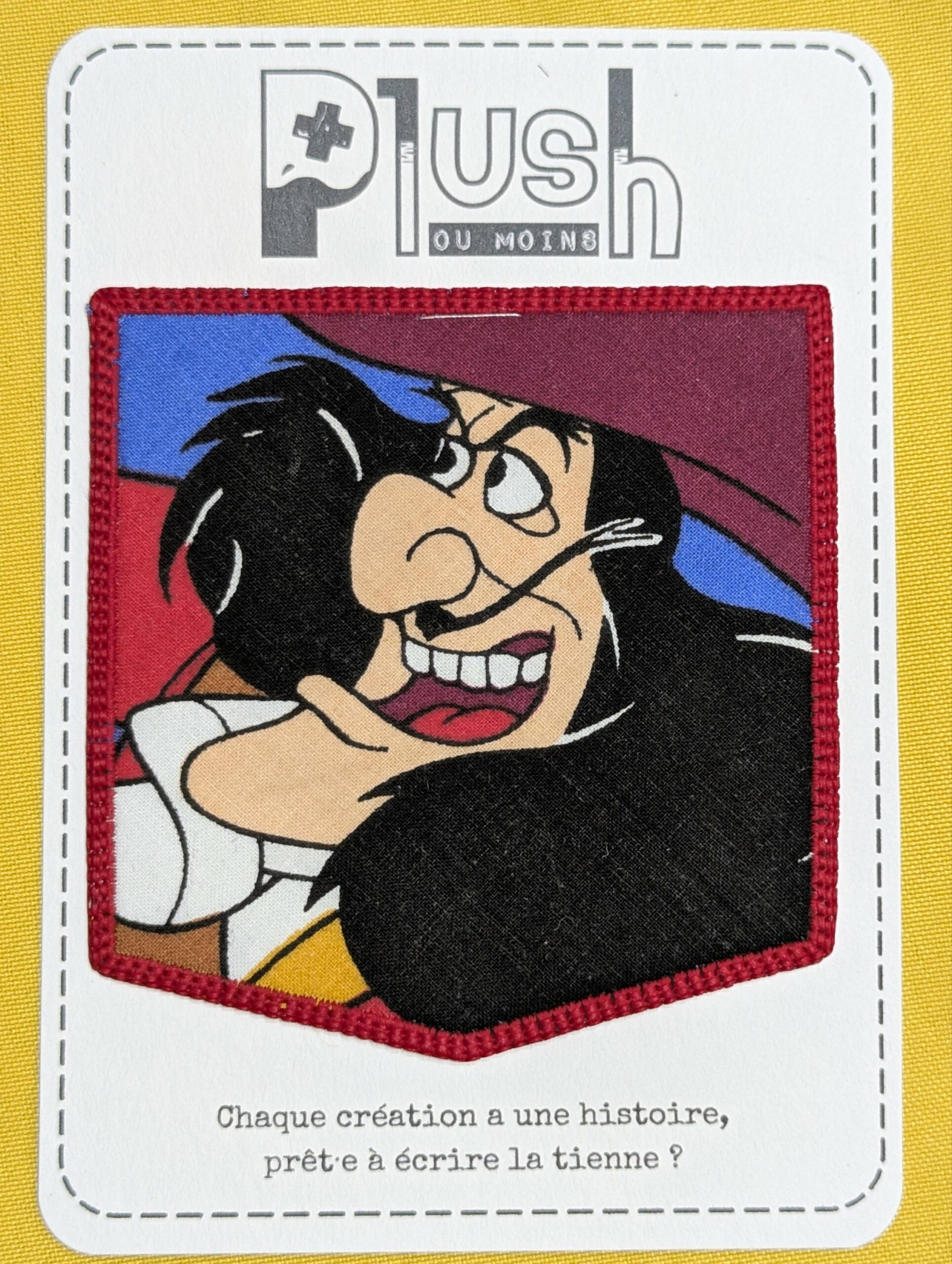 Patch thermocollant "effet poche" - "Pays imaginaire"