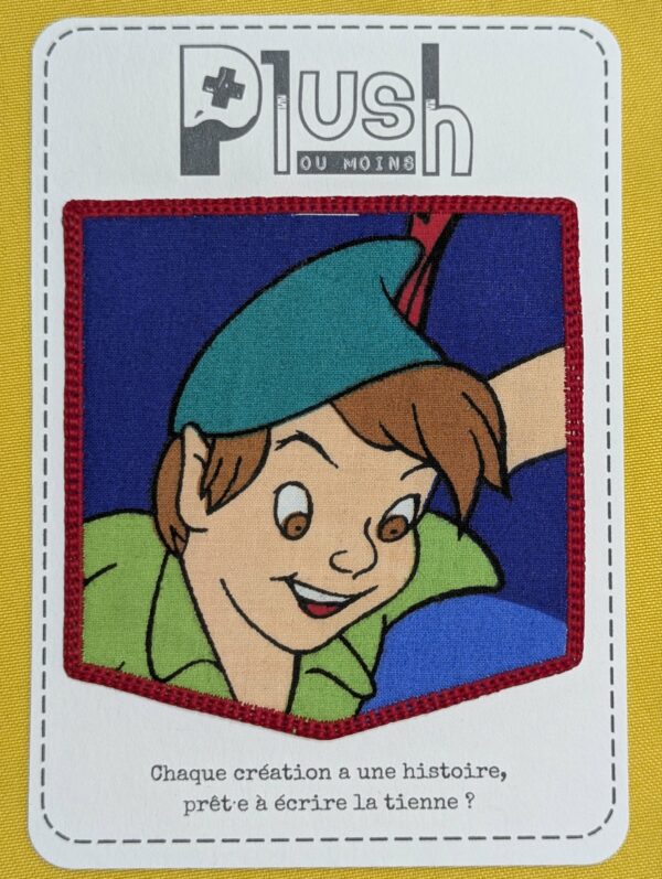 Patch thermocollant "effet poche" - "Pays imaginaire"