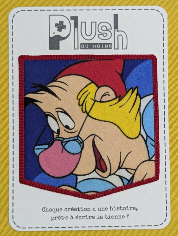 Patch thermocollant "effet poche" - "Pays imaginaire"