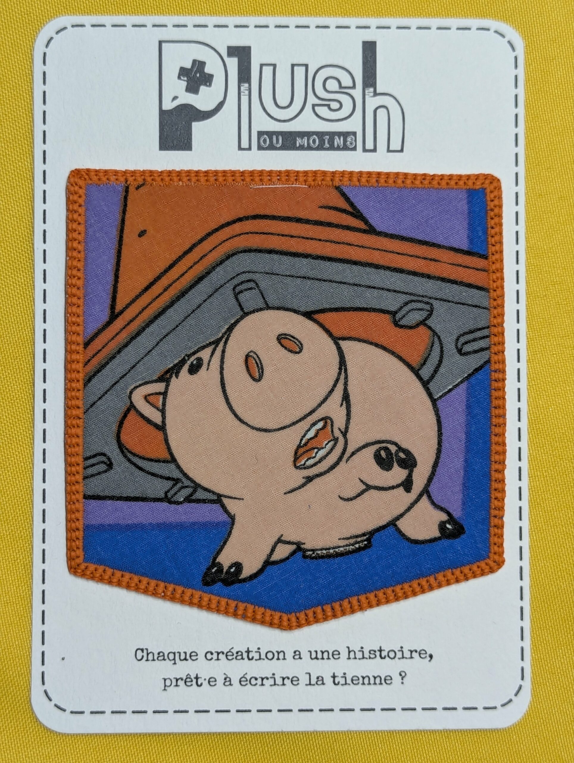 Patch thermocollant "effet poche" - "Vers l'Infini..."