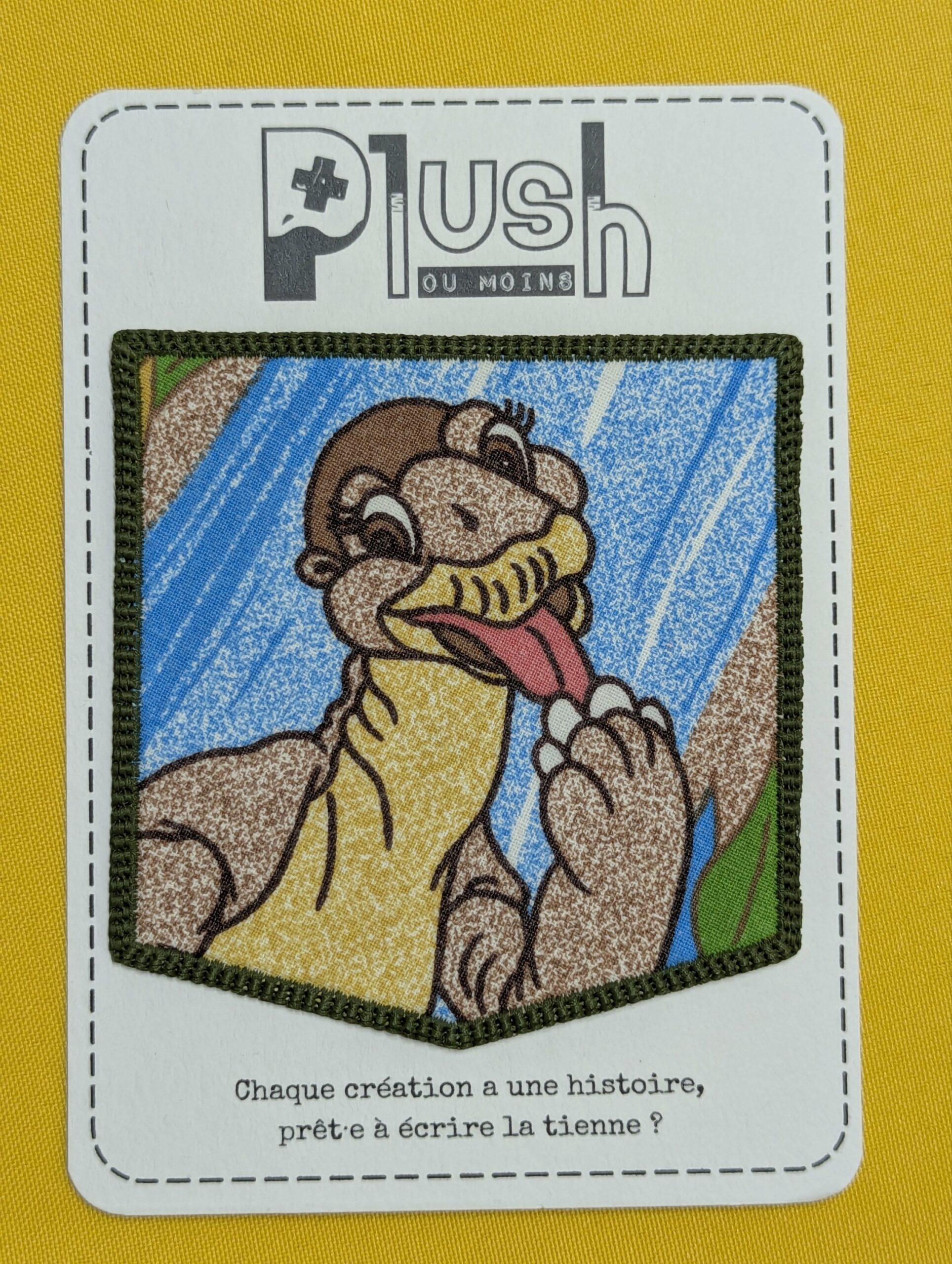 Patch thermocollant "effet poche" - "La Vallée Des Merveilles"