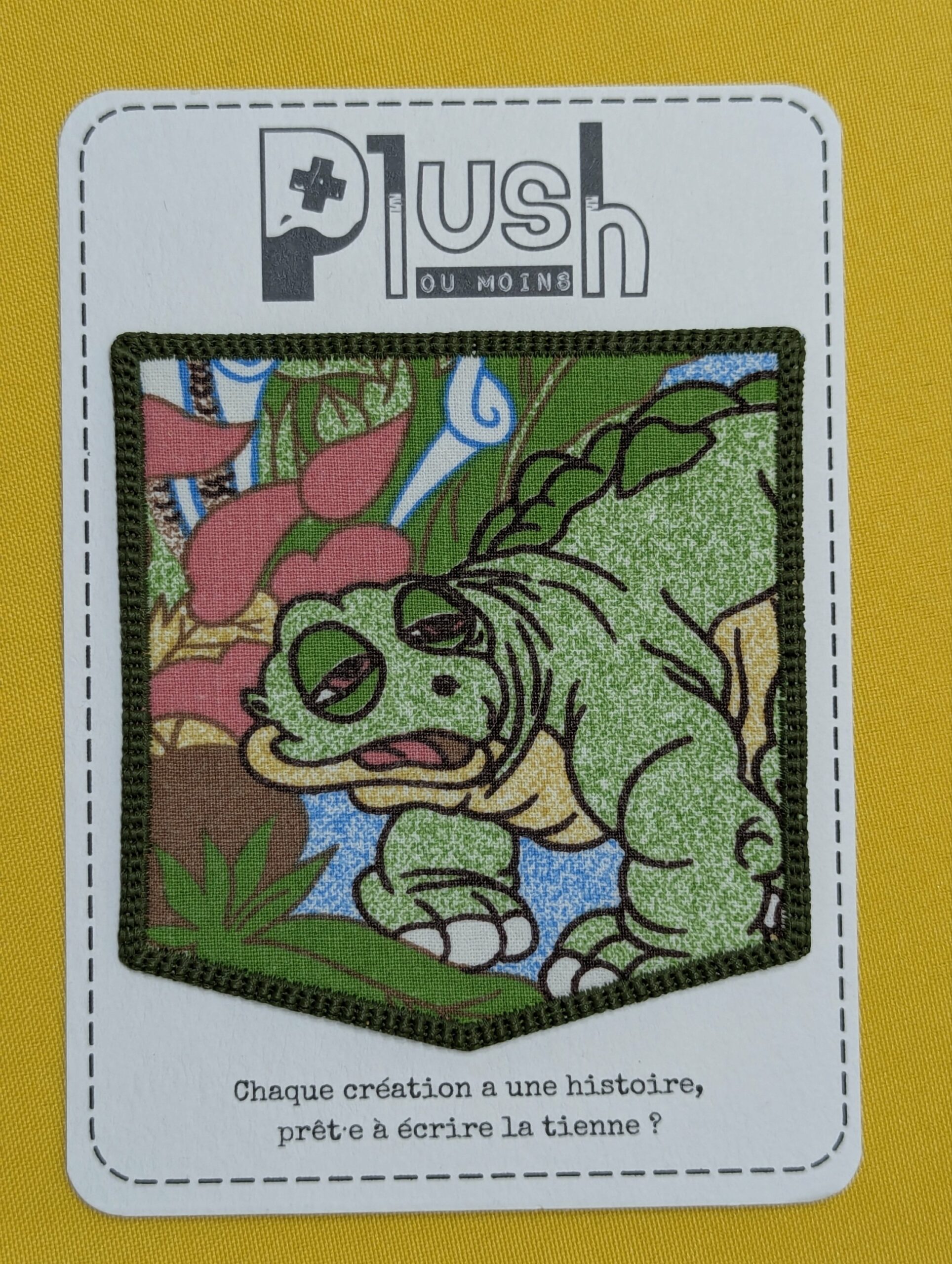 Patch thermocollant "effet poche" - "La Vallée Des Merveilles"