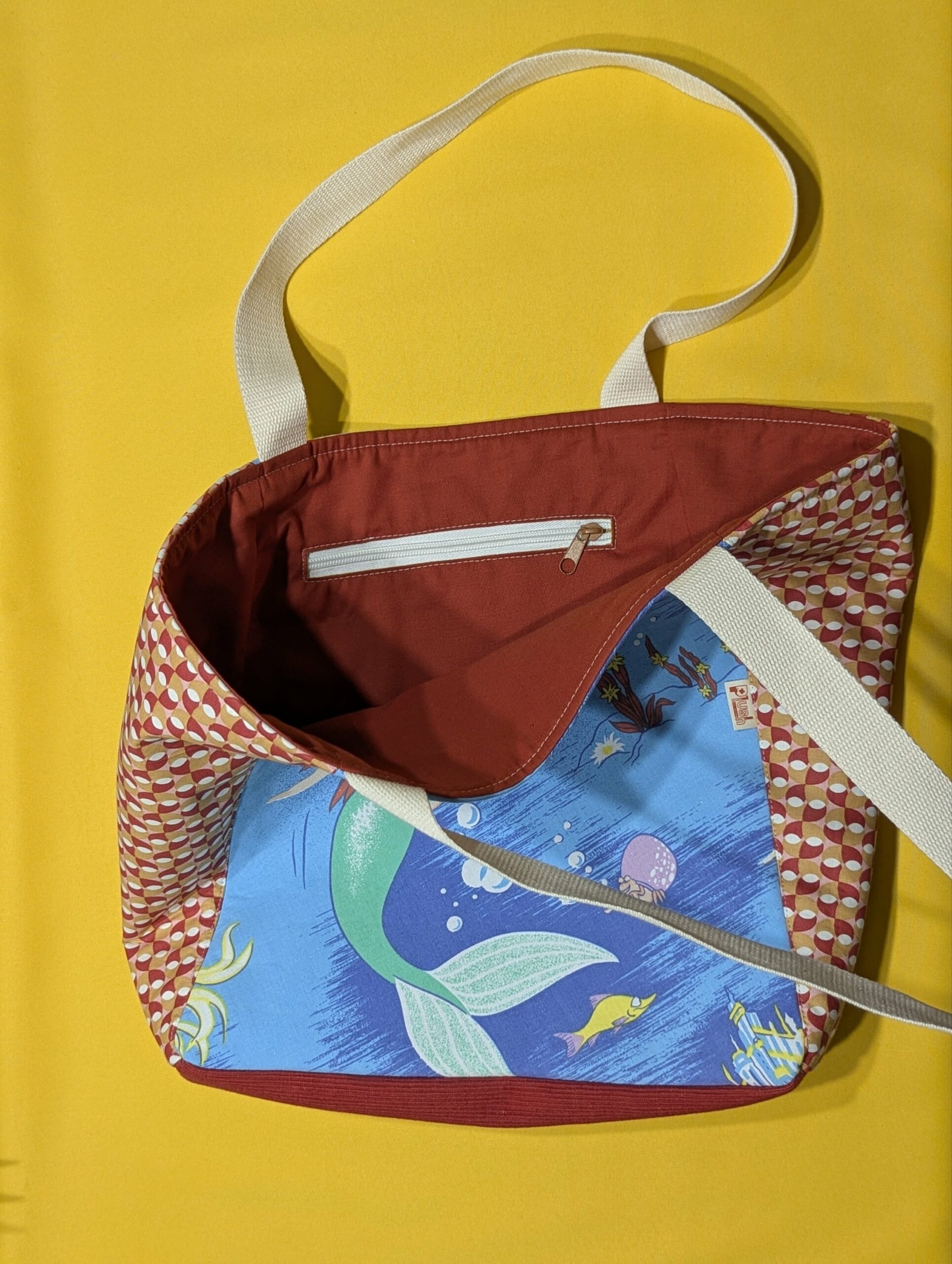 Sac trapèze - "Partir là-bas" – Image 3