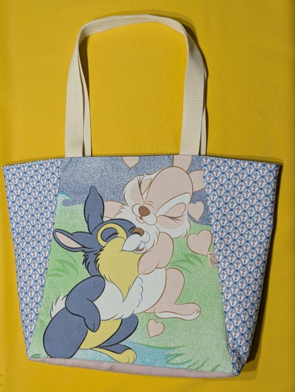 Sac trapèze - "Clairière de printemps"